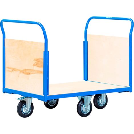 Chariot de transport 360° avec 1 plateau et 2 parois MW Tools SH50102W (1/3)