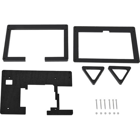 Support de protection en acrylique de 5 pouces pour écran LCD Raspberry Pi - Noir (1/5)
