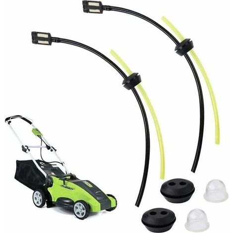 Durite Essence Debroussailleuse Pieces Detachees , XU,Filtre Essence pour Tondeuse Taille Haie Taille Bordure (2) --Crezuo (1/4)