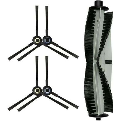 Bürste für Silvercrest SSR1 SSRA1 Saugroboter für A9s A9 A7 L100 (1 rotierende Bürste + 4 Seitenbürsten) (1/4)