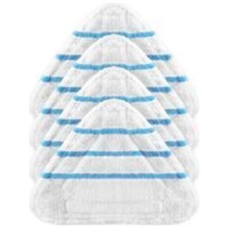 4 fundas de tela para mopas de vapor universales Silvercrest Lidl, accesorios para limpiadoras de vapor (1/4)