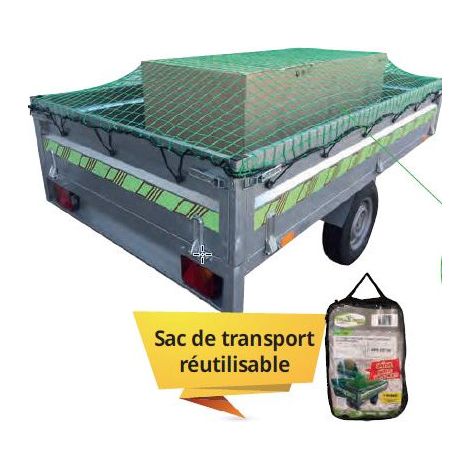 BACHE FILET REMORQUE 350 x 180 cm (1/3)