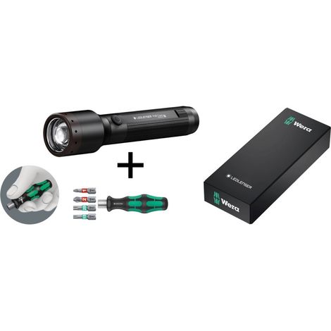 Ledlenser P6R Core tragbare Taschenlampe schwarz leistungsstark 900 Lumen