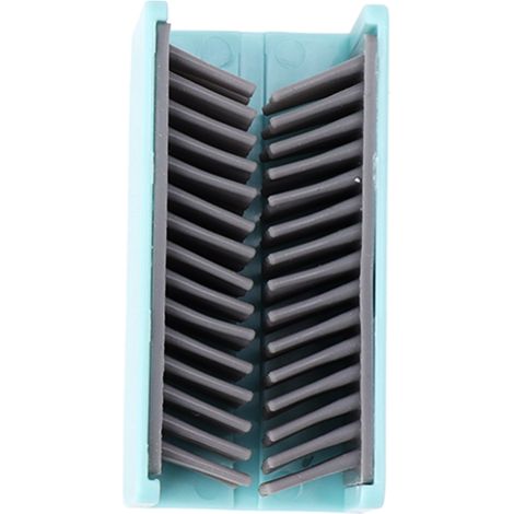 Attrape-cheveux silicone réutilisable anti-bouchon évacuation douche baignoire salle de bain (1/5)