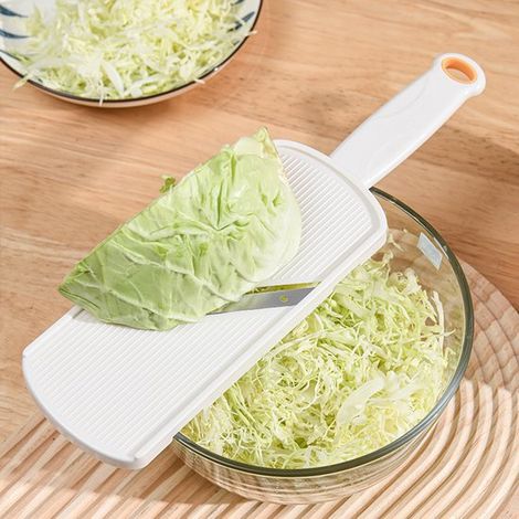 Cortador de verduras,Cortador de repollo,Rallador de verduras,Ensalada de limón y pepino,Utensilios de cocina de plástico,Blanco (1/4)
