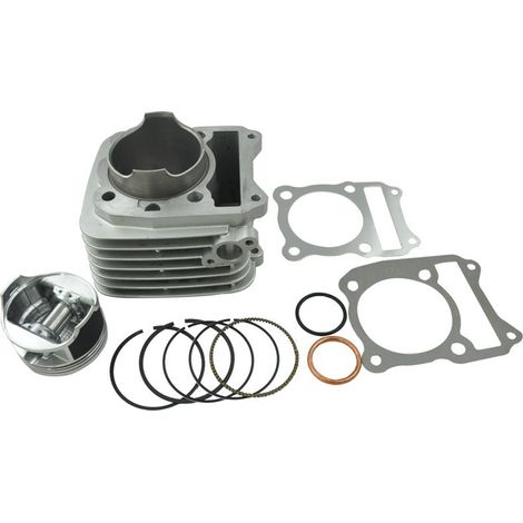 Kit de Segments de Piston (Segments de Piston) pour Suzuki - Compatible DR200, DF200, VanVan200, GS200 - Jeu de Réparation de Précision pour Moteur 200cc (1/5)