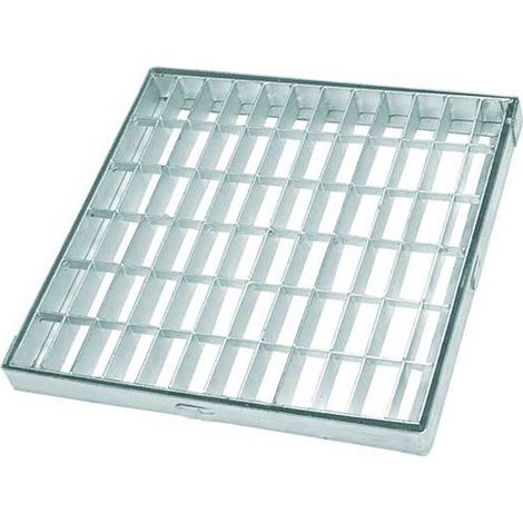 Telaio con griglia zincata quadra : Dimensione - cm 50x50