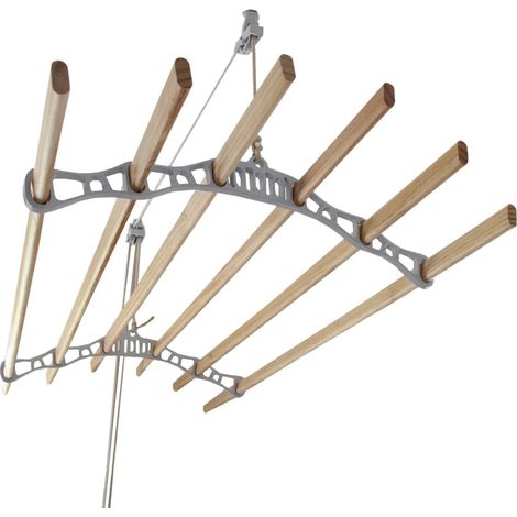 Clothing Airer Ceiling Pulley - White - 2m