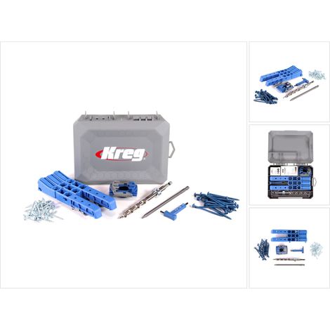 Kreg – Gabarit de perçage Jig 320 – Accessoire pour perceuse – Pour bois dur et teck – Ajustement facile de la profondeur