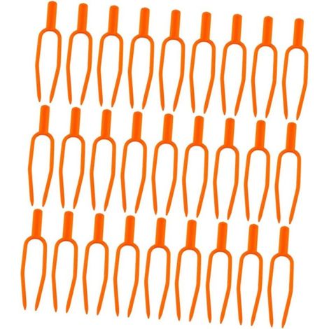 150 Stück Kunststoff-Gartenclips für Kletterpflanzen, wiederverwendbar und praktisch, verhindern das Verheddern der Pflanzen (1/4)