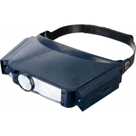 Kopf-Lupe discovery crafts dhd 10 optisches Glas integrierte Beleuchtung