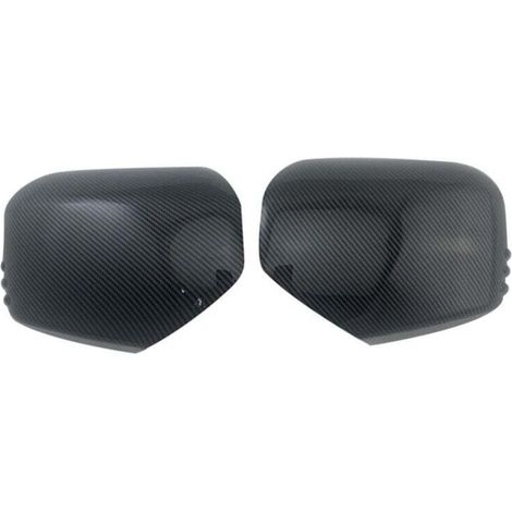Couvercle Retroviseur Laterale - Fibre De Carbone - Pour Mitsubishi L200 Triton 2006 A 2014 - Lot De 2 (1/4)