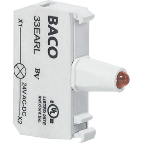 BACO BA33EAWL LED-Element Weiß 12 V/DC, 24 V/DC 1 St. (1/2)