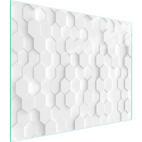 Glasschneidebrett 52x30 Weiß (1/5)