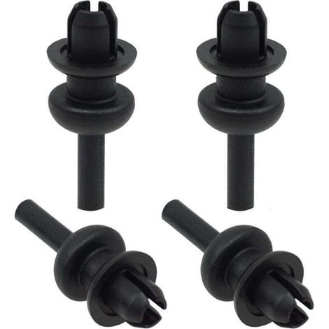 Fixations Agrafes Plage Arrière, OEM 699218, Lot de 4 clips plage arriere Remplacement Compatible avec Peugeot/Citroen, Clips de Fixation de Cintre de Chaîne de Voiture, Clips Chaine de corde (1/4)