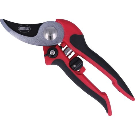 Ciseaux de Taille à Une Main Lame en Acier avec Revêtement en Téflon 203 mm Manche Bi-matière à Ouverture Variable Pour Couper de Petites Branches et des Tiges (1/5)