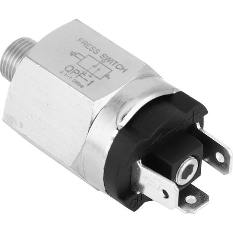 Einstellbarer Druckschalter G1/8 Zoll NC/NO 0,1–1 MPa Schalter AC220V 48VAC/DC (1/5)