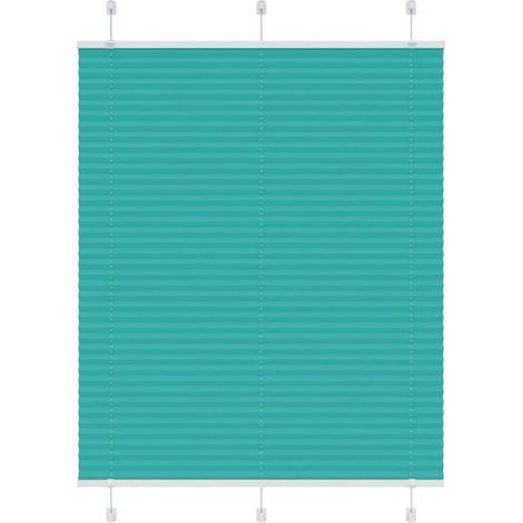 4015400 Store plissé vert pétrole 110x150cm largeur du tissu 109,4cm (1/5)