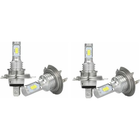 Kit Ampoules LED H7 80W 1000LM 6500K Blanc Xenon pour Feux Antibrouillard et Phares (1/5)