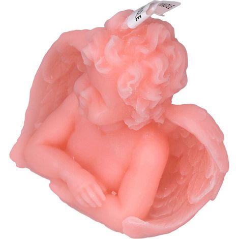 Dekorative Duftkerze in Engelform, beruhigender Rosenduft für Schlafzimmer und Büro, entspannende Aromatherapie (1/5)