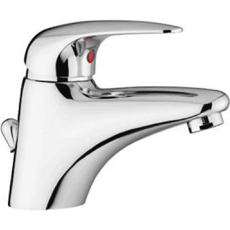 Miscelatore lavabo con scarico automatico 1”1/4G Paffoni serie Duemila DU075CR  Cromato - Ottone (1/3)