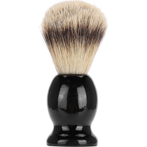 1 Brosse à barbe,poils synthétiques,manche en bois,ergonomique,outil de barbier,pour homme(Q3 : Nouveaux produits pour le mois d'août) (1/5)