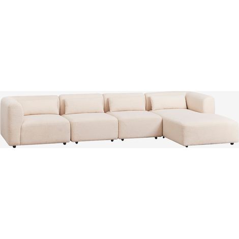 SKLUM 4-teiliges modulares Chaiselongue-Sofa Fogler rechts                                   