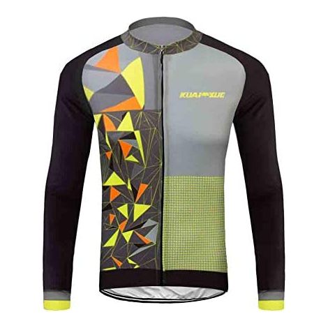 Uglyfrog Radfahren Pullover Frühling Herbst Radfahren Pullover Langarm Schnell trocken Atmungsaktiv Langarm (XS, S, M, L, XL, XXL, XXXL, XXXXL) LSNL02F