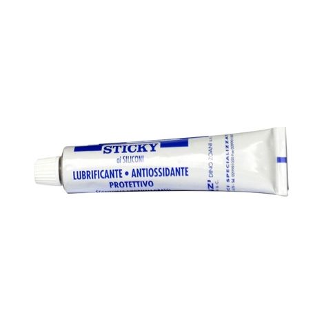 Grasso silicone puro lubrificante, tubetto da 50 gr trasparente da- 55° a+ 200°