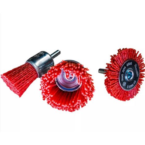 Brosse ronde en nylon Makita D-70742 3 unités