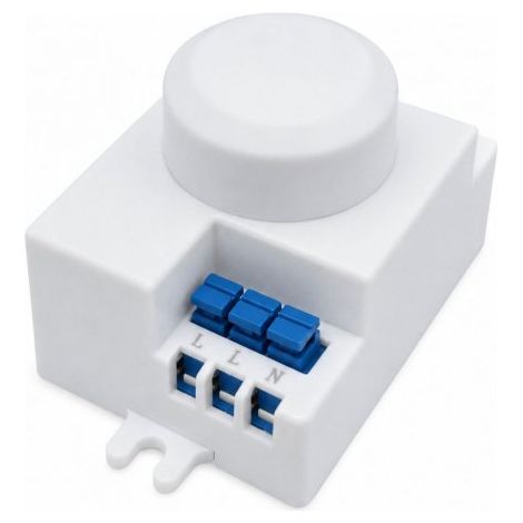 Sensore Movimento Microonde 360°, Incasso, 5,8 GHz, 220-240V
