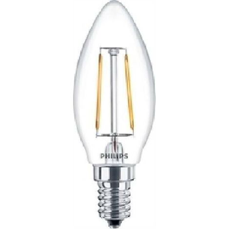 Philips 517673 E14 klassische LED-Kerzenlampe 2,3–25 W E14 827 B35 (1/2)