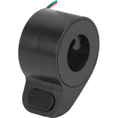 Poignée d'accélérateur pour trottinette électrique Ninebot G30 MAX, noire, avec bouton de pouce et pédale sensible. (1/5)