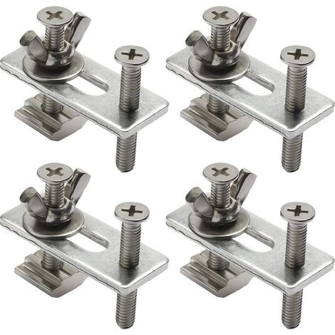 Lot de 4 colliers de serrage en T pour fraiseuse et graveuse 3018-PRO / 3018-MX3 / 3018-PROVer CNC (1/5)