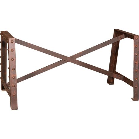 Pied de table en fer, L146xPR75xH72 cm