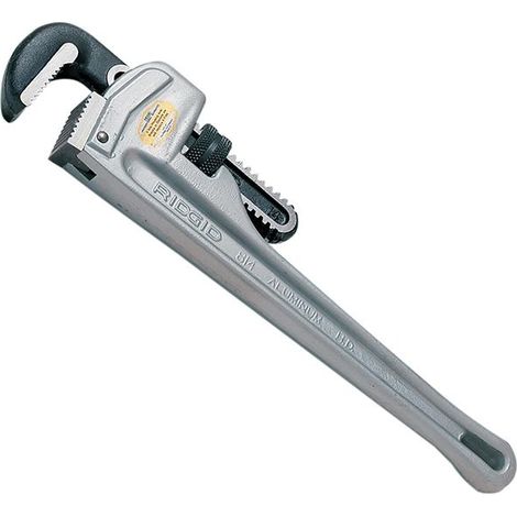 RIDGID 31100 Aluminium Straight Pipe Wrench 450mm (18in) RID31100