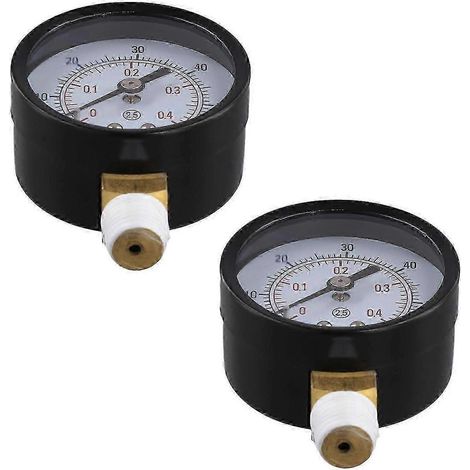 Filter Gaug Pro NPT Pool Gauge 2Pcs edge Model for Sand Series 1/4 Pressure Hayward ECX270861 (1/5)