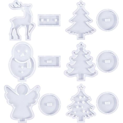 Moule en silicone « Ange adorable » creux pour Noël ArtWhite (1/5)