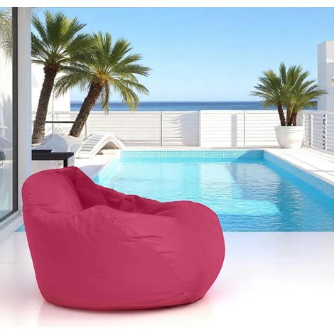 Pouf poire géant extérieur rose ARTA (1/3)