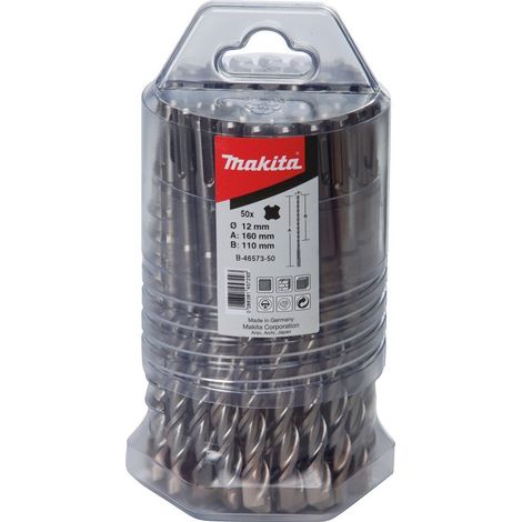 Makita SDS-V-PLUS-Bohrer-Set 12x160 50 Stück B-46573-50 (1/2)