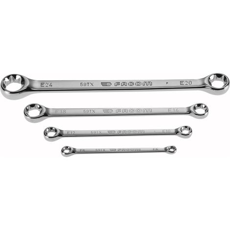 Ringschlüsselsatz Torx 4-tlg. FACOM 59TXJ4 (1/2)