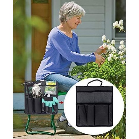 Sacoche de jardin pour genoux, tabouret, sac de rangement, sac de rangement suspendu, imperméable 600D (1/5)