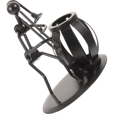 stylo en fer forme de trombone organiseur de bureau créatif