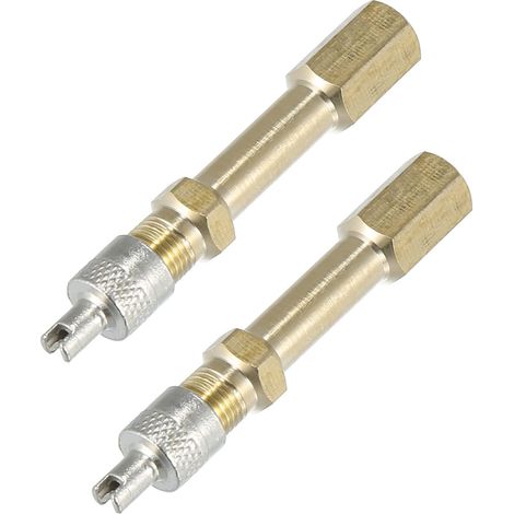 Rallonge de valve de pneu de voiture pour gonfleurs, accessoires pour monocycle et draisienne, gonfleur, rallonge en cuivre (1/5)