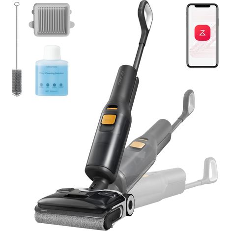 Aspirateur Laveur sans Fil 20k Pa, Contrôle App (1/5)