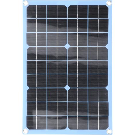Kit de panneau solaire portable haute efficacité 20 W 18 V (1/5)