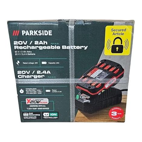 Battery Charger PLG20 A1 • 2Ah Li-ION Battery with 3 Steps Power Tool Comes with UK Plug (1/5)