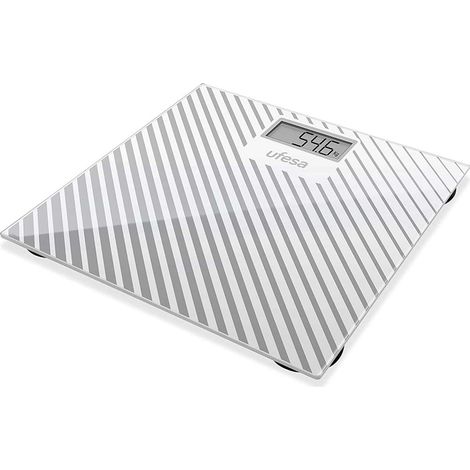 Bilancia Pesapersona Digitale Display LCD Design Slim Max 150Kg da Bagno Grigio