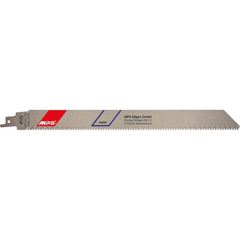 Lame de scie alternative de marque MPS, lot de 1 unité, compatible avec les outils standard.