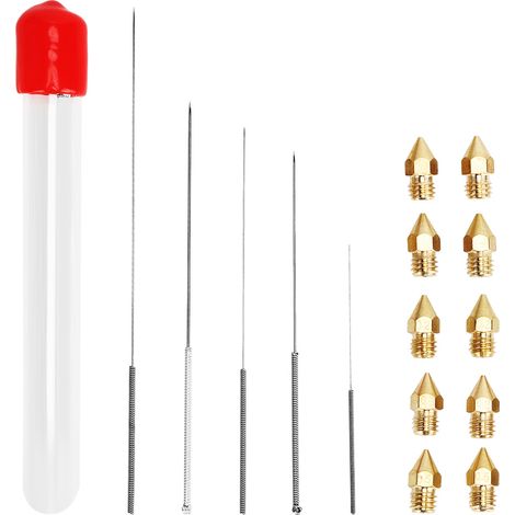 Aiguille de Débouchage en Acier Inox pour Nettoyage Buse Imprimante 3D - Kit Maintenance (1/5)